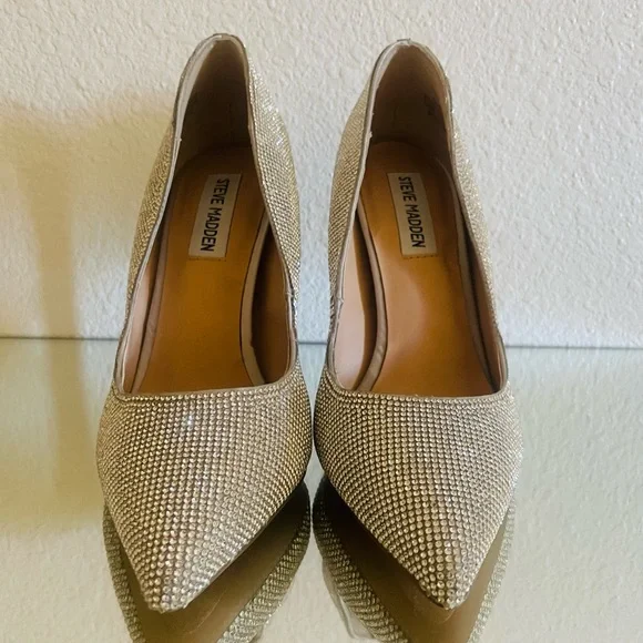 Steve Madden Rhinestones Heels - Picture 8 of 11